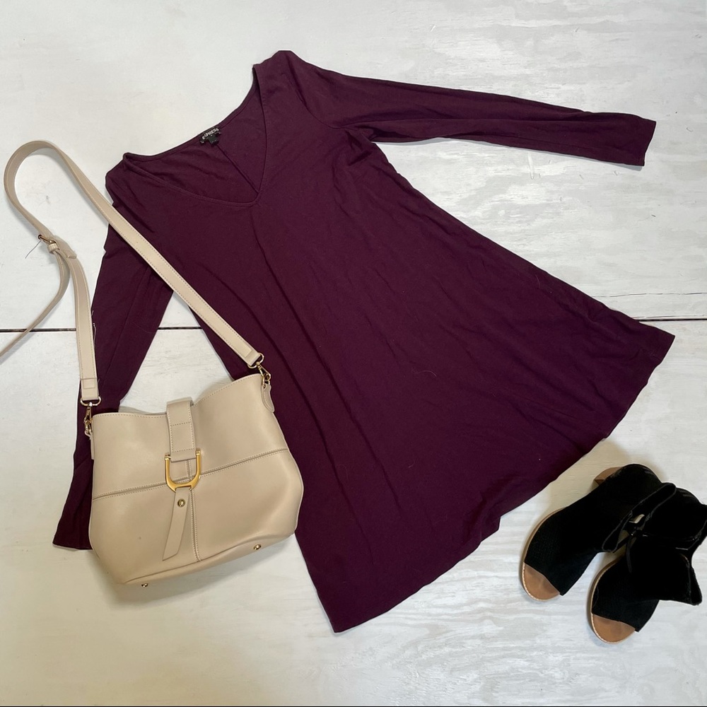 Express Purple Dress